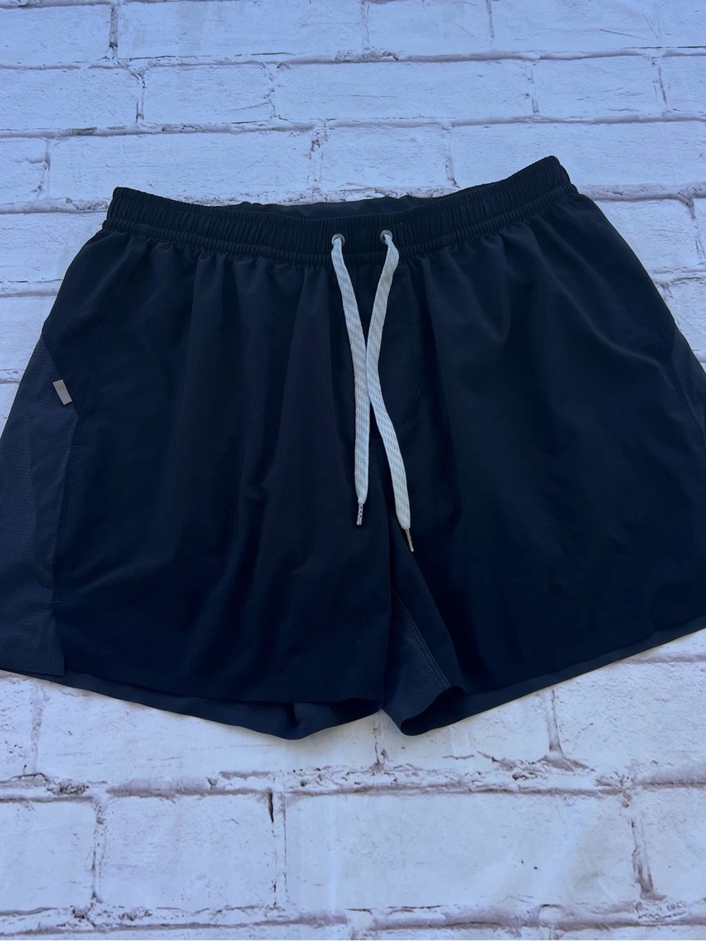 Velour men’s black shorts medium